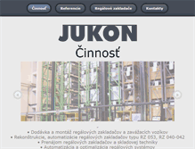 Tablet Screenshot of jukon.sk